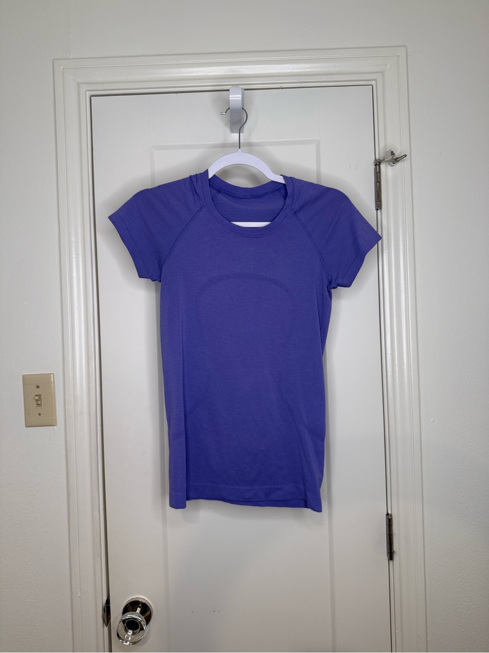 LULULEMON purple swiftly tech tee